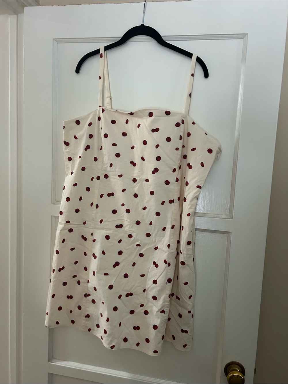 NWT Abercrombie & Fitch tomato print dress, XXL tall
